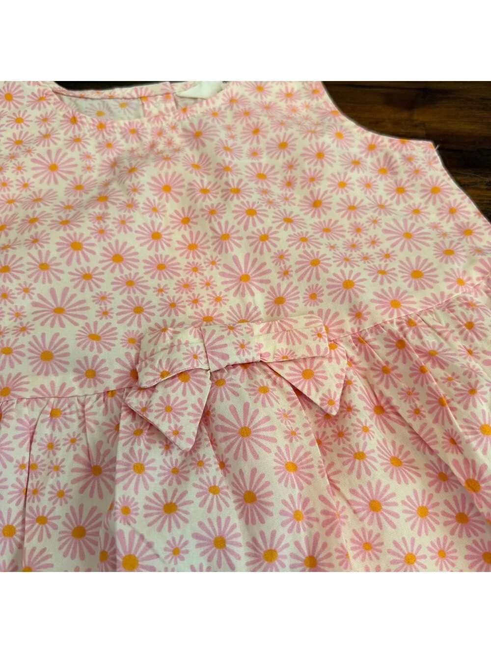 H&M pink Floral Sundress Size 3-4 NWT